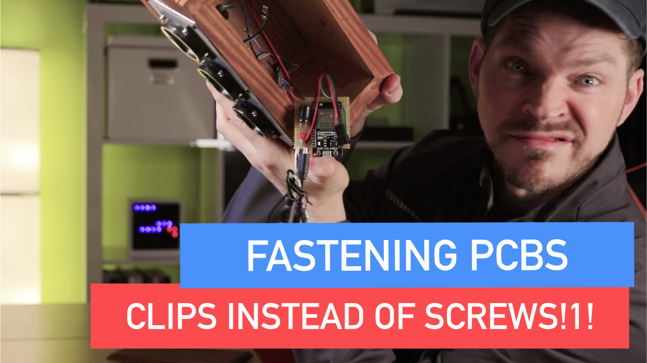 Clips Instead of Screws: Fastening Microcontrollers with PCB Clips