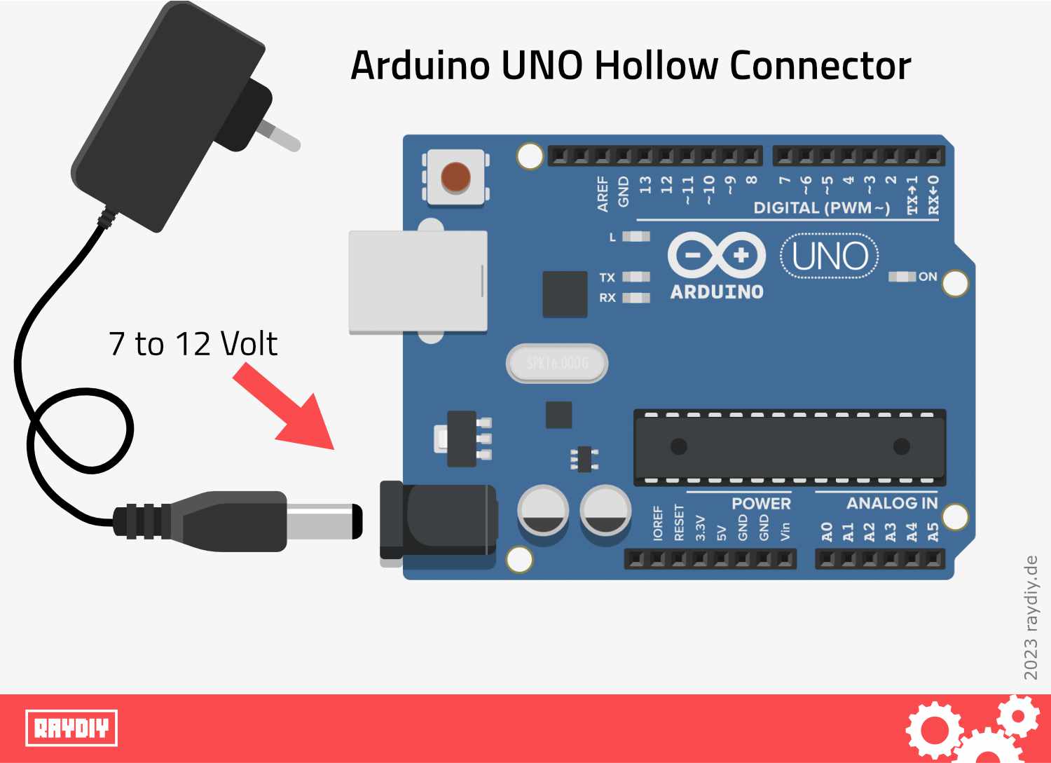 Arduino UNO Barrel Jack